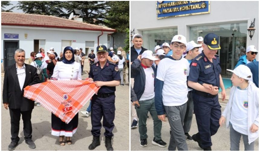 JANDARMA PERSONELİ ENGELLİ BİREYLERİN MUTLULUĞUNA ORTAK OLDU