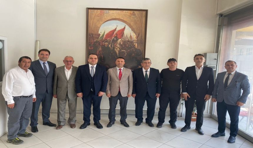 AGC’DEN MHP’YE ZİYARET: “AFYON İÇİN EL BİRLİĞİYLE ÇALIŞACAĞIZ”