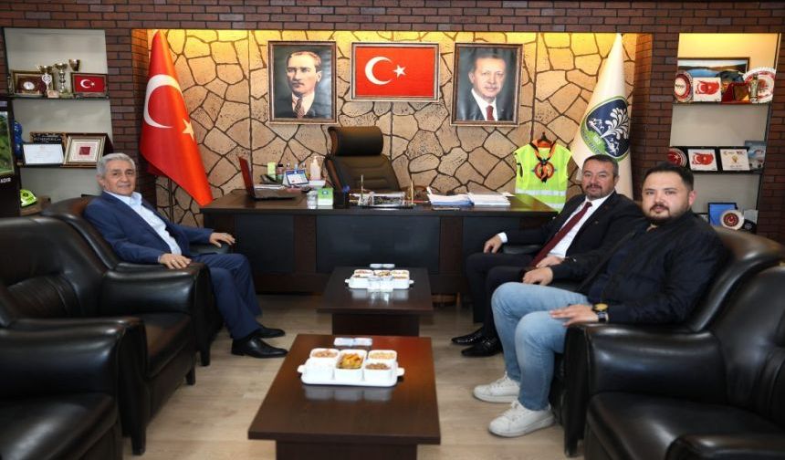 ANKARA VALİ YARDIMCISI OSMAN AKBAŞ’TAN, BAŞKAN ÖZTAŞ’A ZİYARET