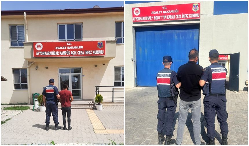 JANDARMA ARANAN HÜKÜMLÜ 4 ŞAHSI YAKALADI