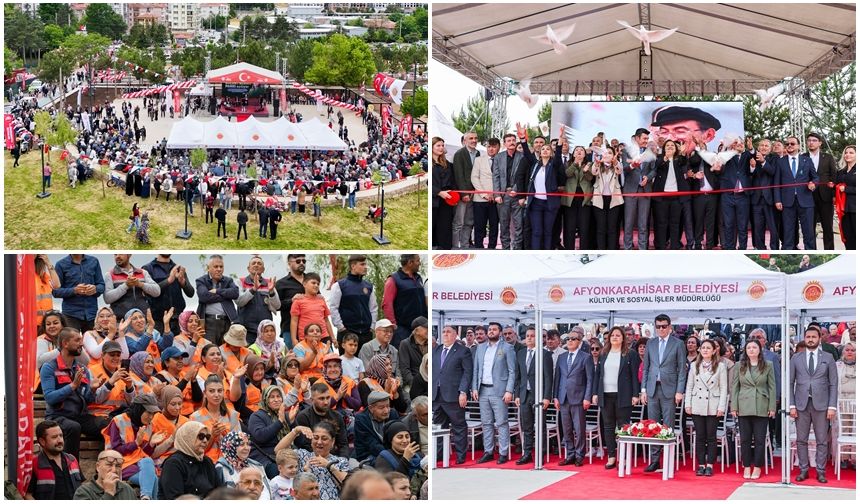 BÜLENT ECEVİT PARKI AÇILDI