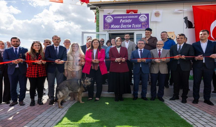 AFYON BELEDİYESİ PATİKÖY MAMA ÜRETİM TESİSİ AÇILDI