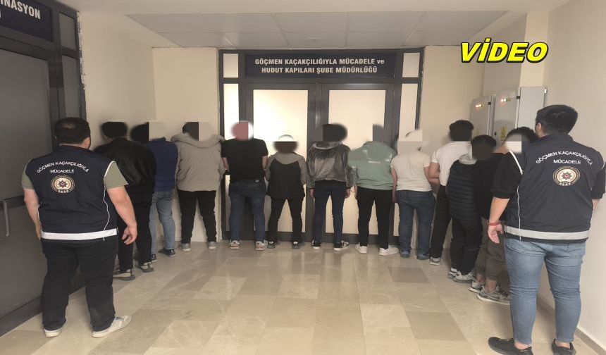 POLİS 9 KAÇAK GÖÇMENİ İSCEHİSAR’DA YAKALADI
