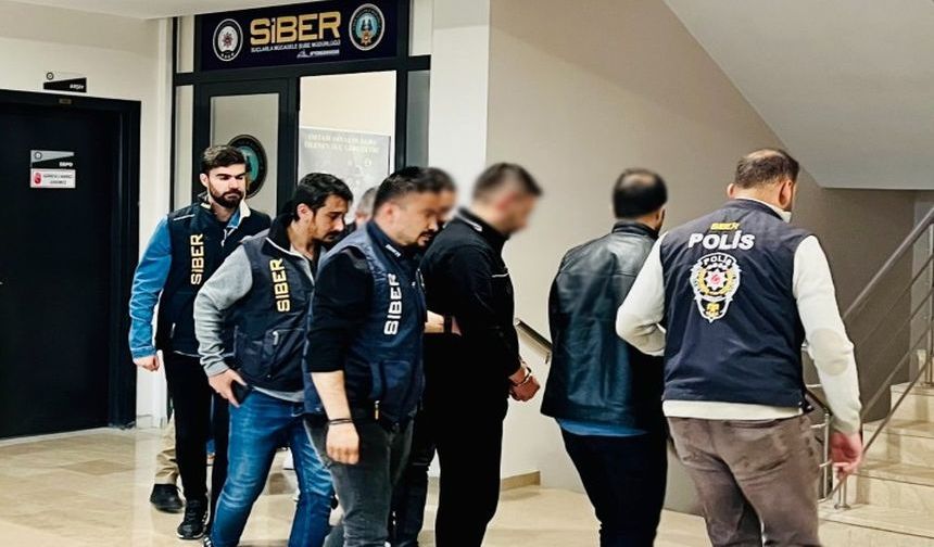 İNTERNET DOLANDIRICILIĞINDAN 15 ŞAHIS TUTUKLANDI