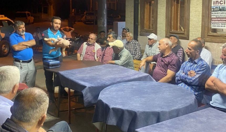 “İlk Yardım Eden Sen Ol” Projesi Balçıkhisar Köyü'nde Başladı