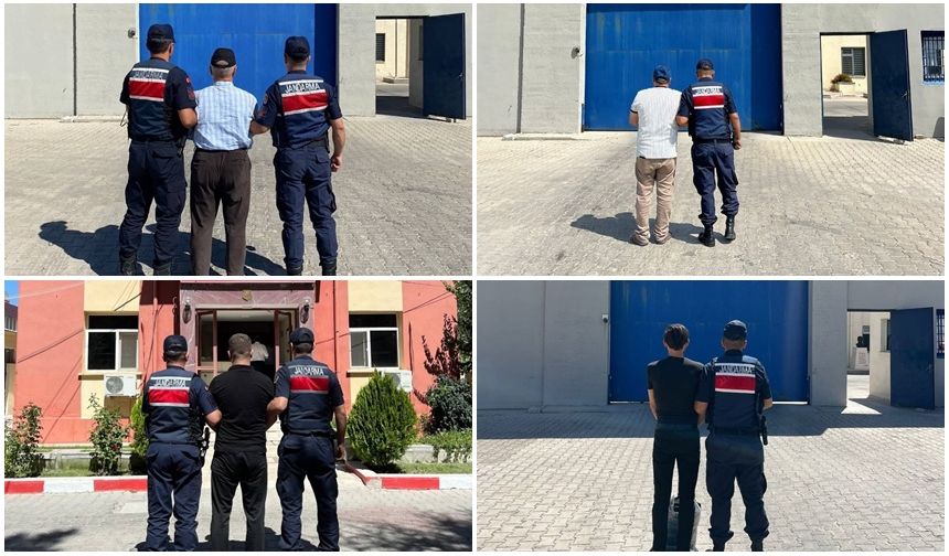 Jandarma Uygulamalarında, Aranan Suçluları Yakaladı