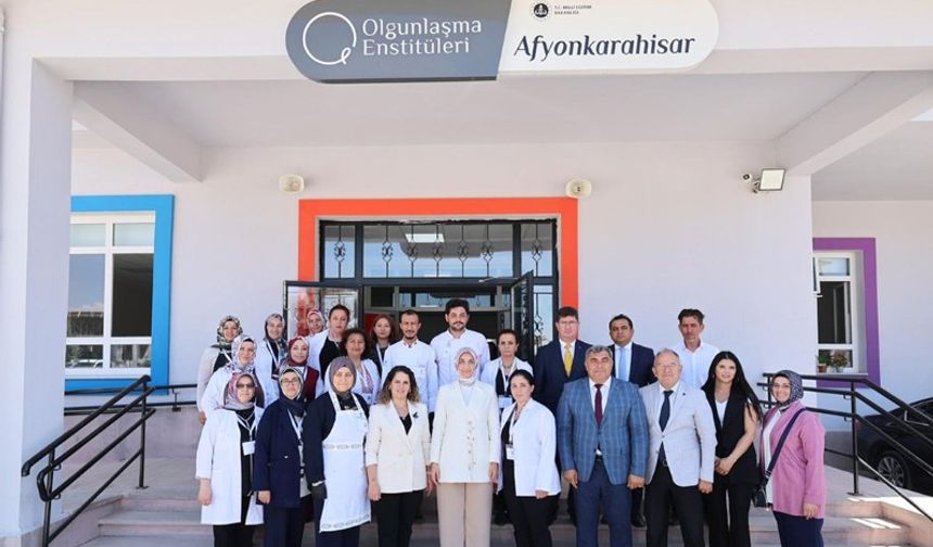 VALİ YİĞİTBAŞI, OLGUNLAŞMA ENSTİTÜSÜ’NÜ ZİYARET ETTİ
