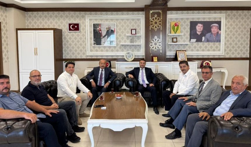 MHP Heyetinden Başkan Aynacı’ya Ziyaret