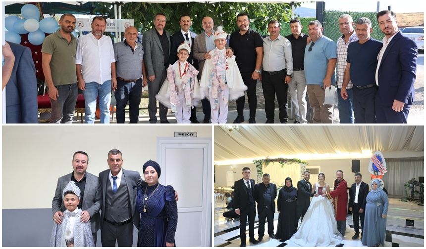 Başkan Öztaş, Ailelerin Mutlu Günlerinde Yanlarında Olamaya Devam Ediyor