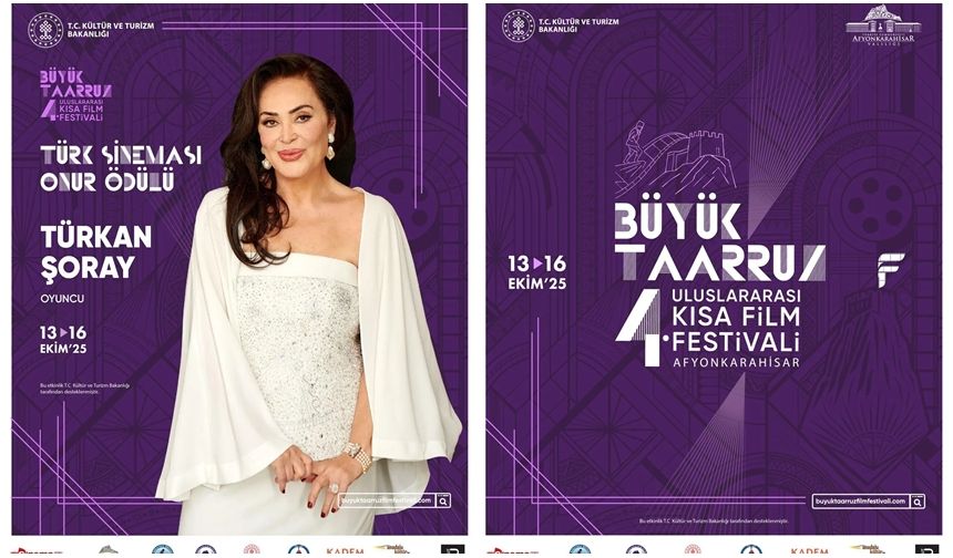 Türkan Şoray 16 Ekim’de Afyonkarahisar’da