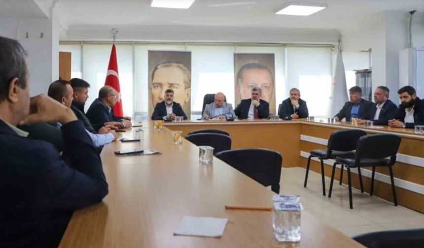 Muhtarlar, Taleplerini AK Parti Heyetine İlettiler