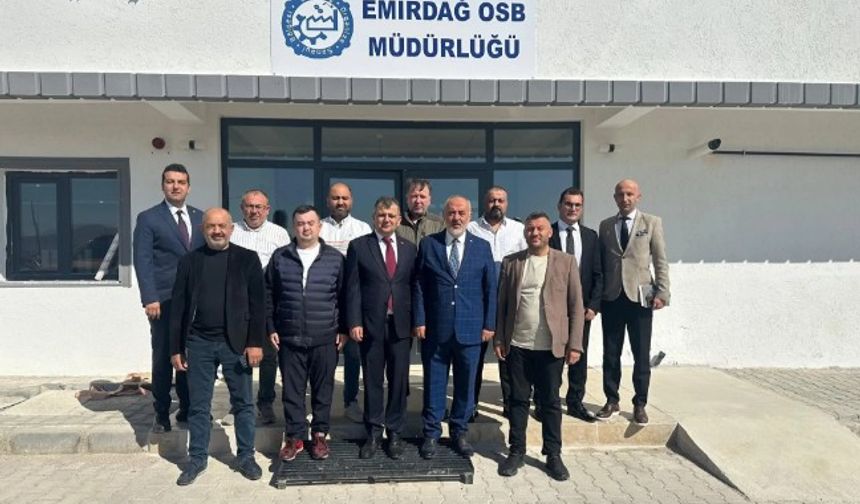 Emirdağ OSB’nin Yeni Yönetimini Belirledi