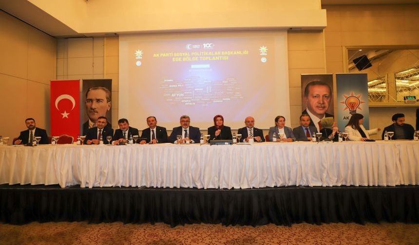 Genel Başkan Yardımcısı Kaya Afyon’da Ege Bölge Toplantısını Gerçekleştirdi