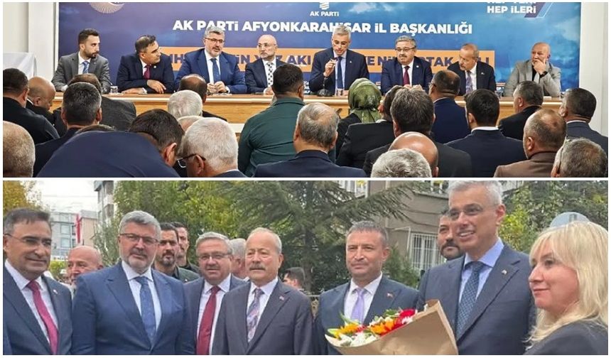 Bakan Memişoğlu AK Parti ve MHP İl Başkanlıklarını Ziyaret Etti