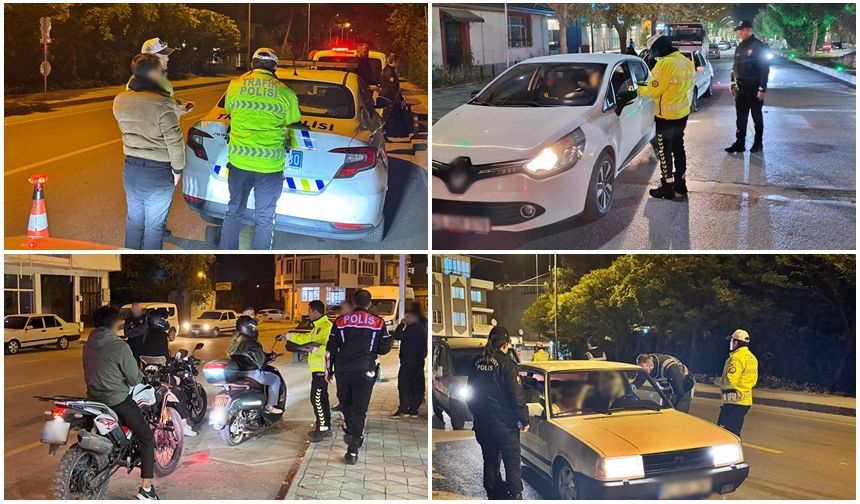 Polis Dinar’da Huzur Operasyonu Gerçekleştirdi