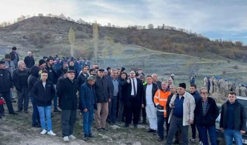 TAŞOLUK’TA MADEN OCAĞI KRİZİ YENİDEN ALEVLENDİ, HALK AYAKTA