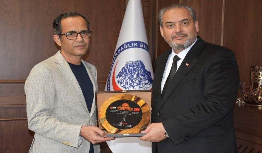 AFSÜ’nün Filistin Davasına Desteğine Teşekkür Geldi