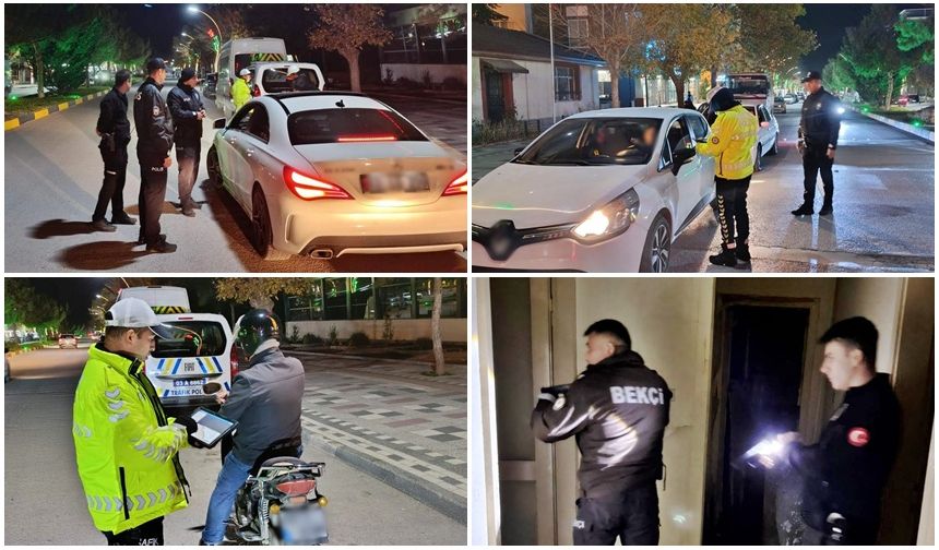 Sandıklı’da Huzur Operasyonu