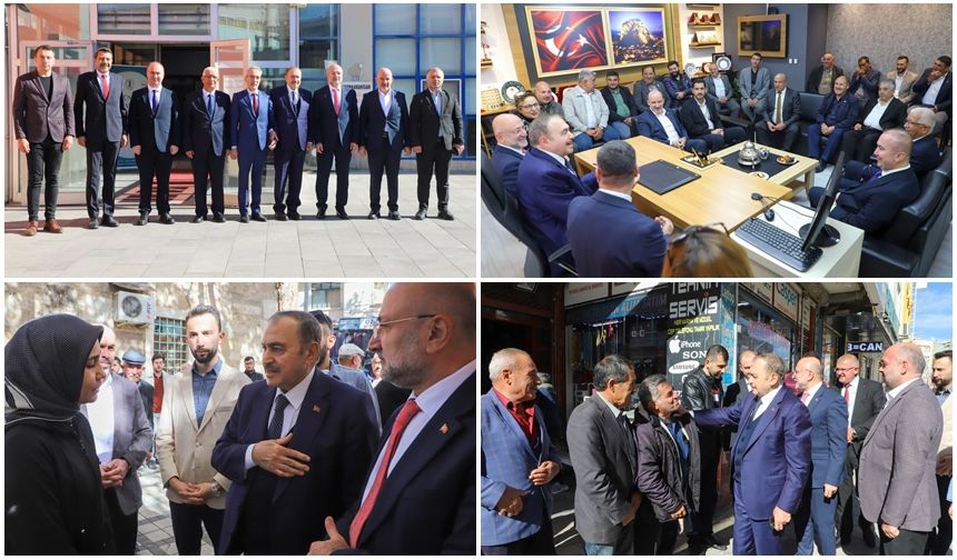 AK Parti Afyonkarahisar’da Birlik Ve Beraberlik Mesajı Sahadan Verildi