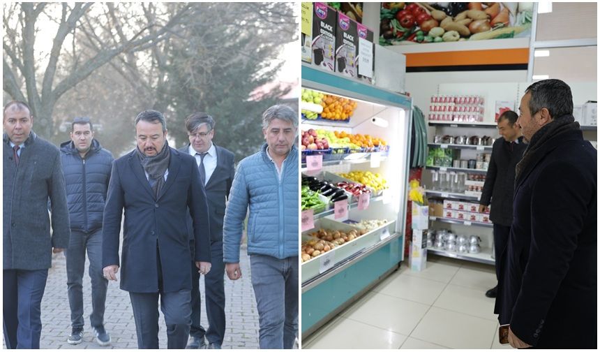 Başkan Öztaş, Kaplıcadaki Tadilat ve İşletmeleri İnceledi