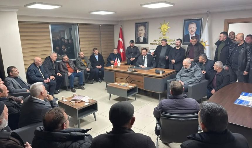 AK Parti Afyonkarahisar Merkez İlçe Teşkilatı İstifa Etti
