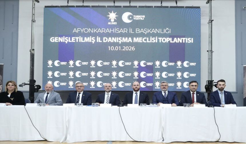 Ak Parti Afyonkarahisar 95. İl Danışma Meclisi Toplantısı Gerçekleştirildi