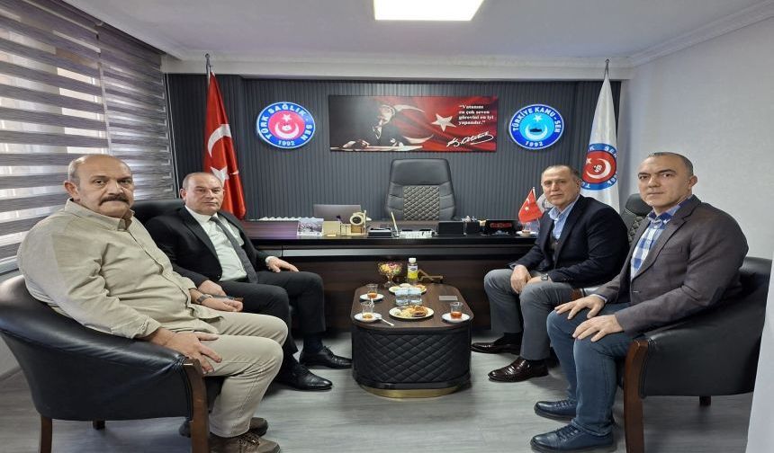 Afyonkarahisar Devlet Hastanesi Başhekiminden Türk Sağlık-Sen’e Ziyaret