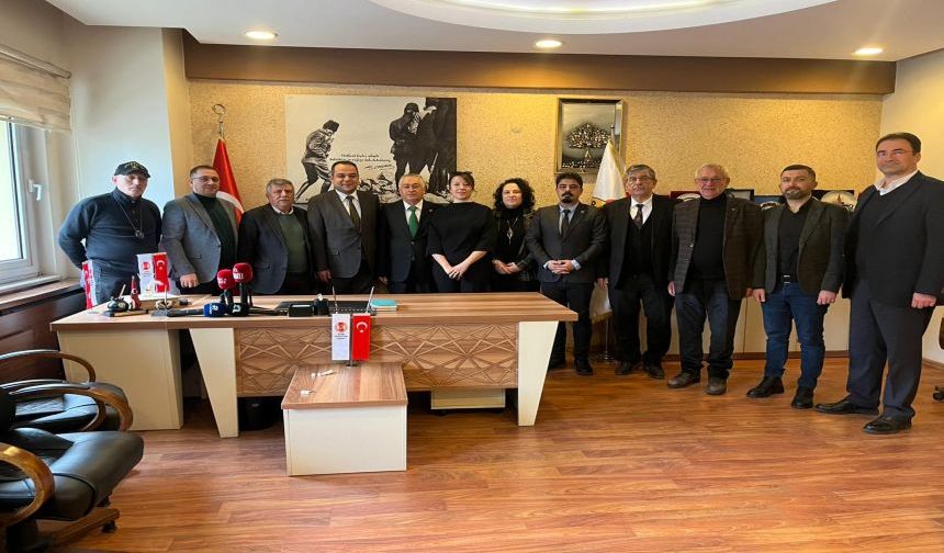 CHP Afyonkarahisar İl Başkanlığı’ndan AGC’ye Ziyaret