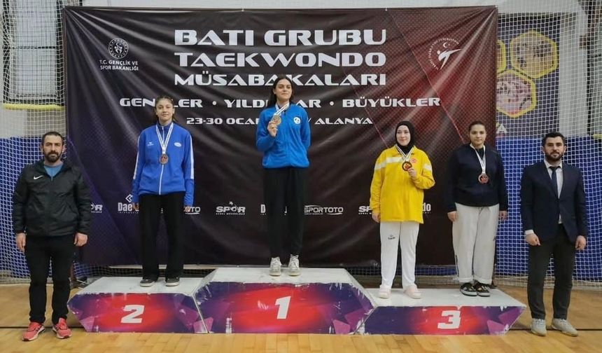 Erkmen Belediye Spor Kulübü’nden Türkiye Üçüncülüğü Gururu