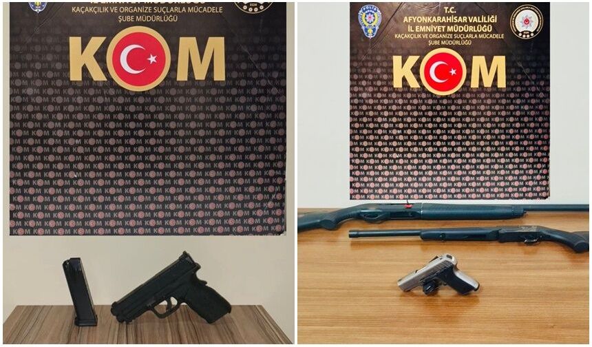 Polis Silah Satıcısı 2 Şahsı Yakaladı