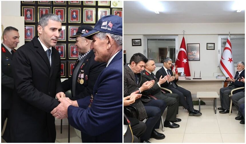 Vali Aktaş, Gaziler Derneği’ni Ziyaret Etti