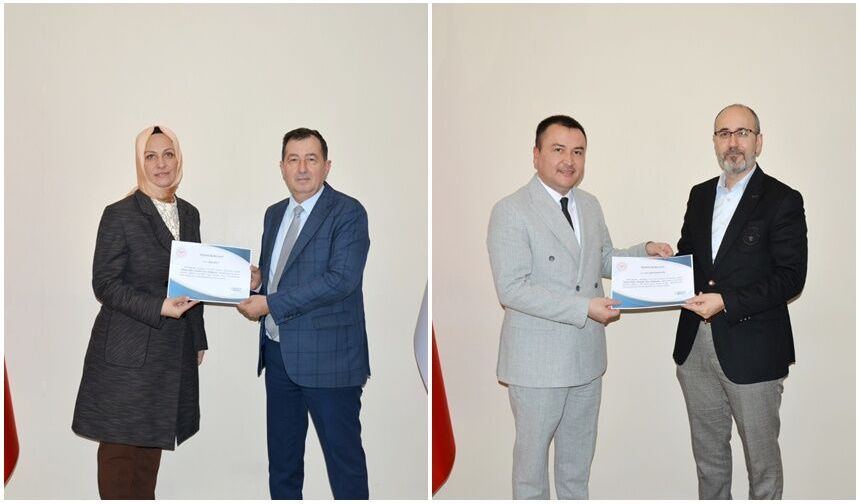 Sandıklı Devlet Hastanesi Palyatif Merkezi Personeline Teşekkür Belgesi