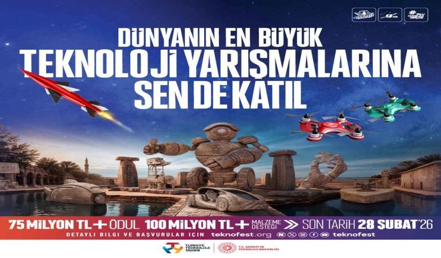 TEKNOFEST Yarışmalarında Son Başvuru Yarın