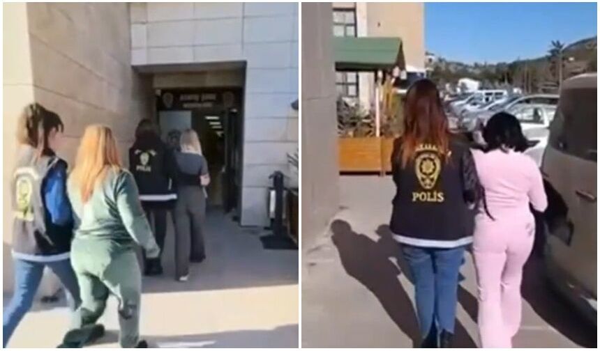 Polis Fuhuş Yapılan Otele Baskın Yaptı