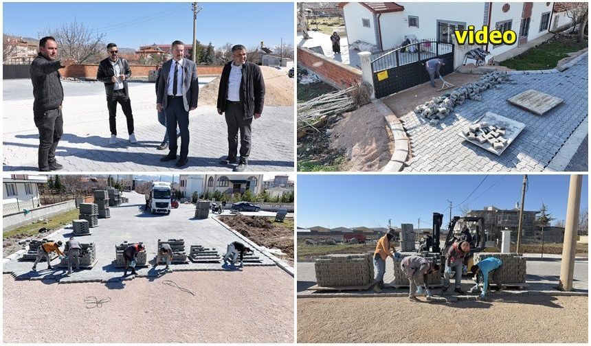 Sandıklı’da Taş Döşeme 2. Etap Çalışmaları Başladı