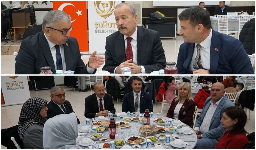 Şuhut Belediyesi Personel İftarında Birlik ve Hizmet Vurgusu