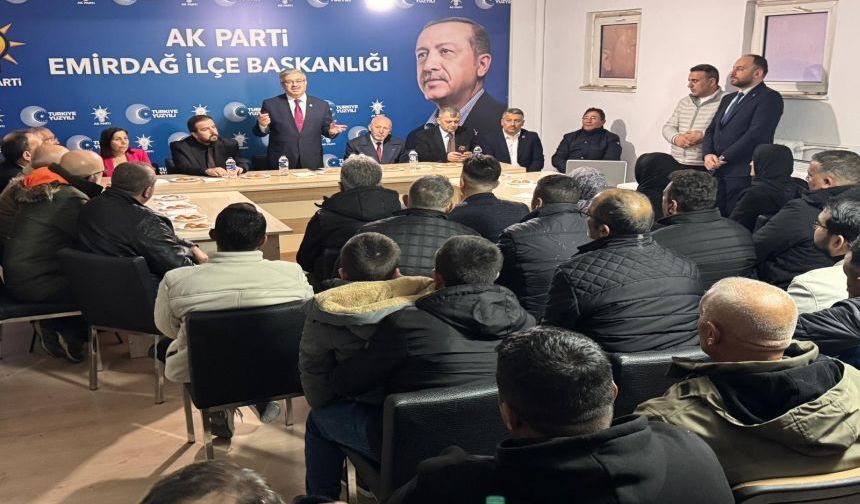 Yurdunuseven İlçelerde Vatandaşlarla Bayramlaştı