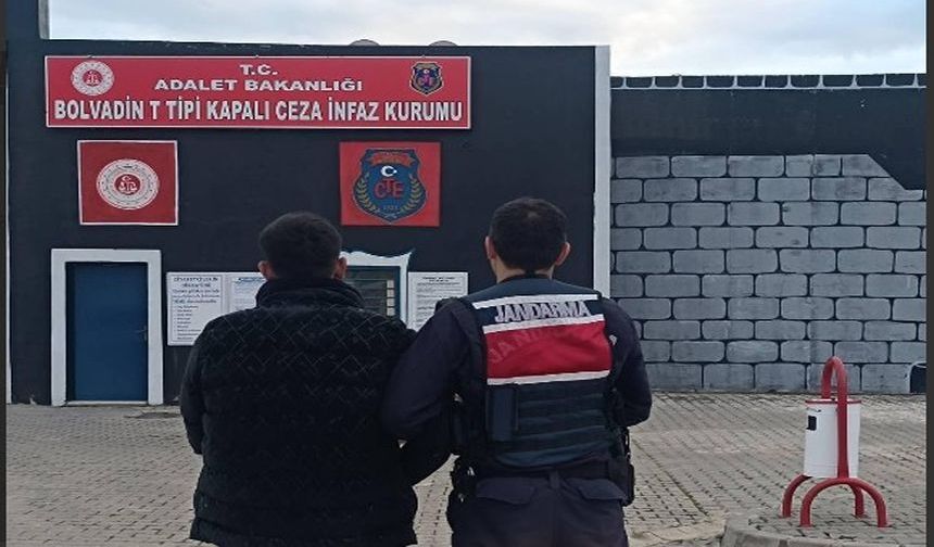 Hırsızlıktan 13 Yıla Hükümlü Şahıs Yakalandı