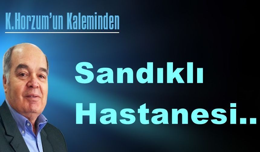 Sandıklı Hastanesi..