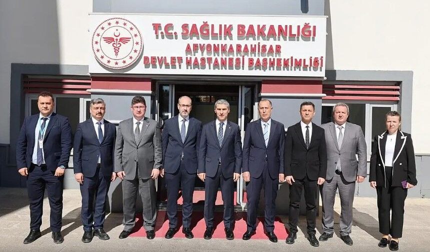 Vali Aktaş, Devlet Hastanesinde İncelemelerde Bulundu