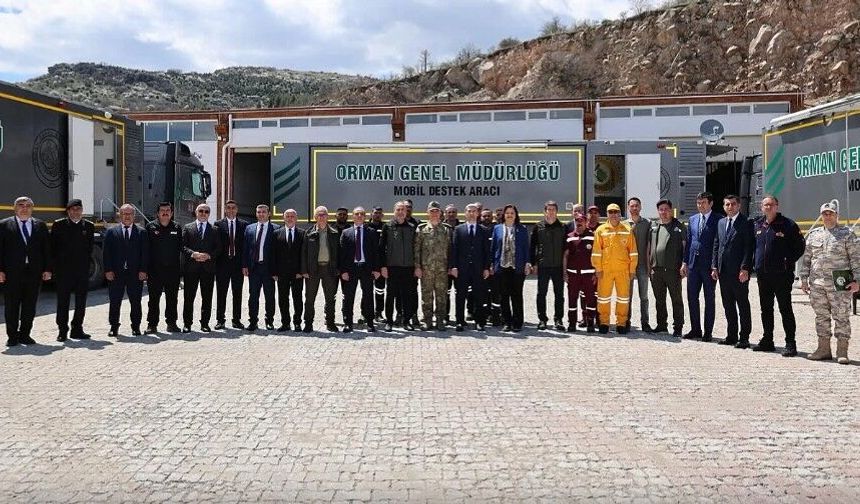 Vali Aktaş, Orman Yangınlarına Hazırlık Toplantısına Katıldı