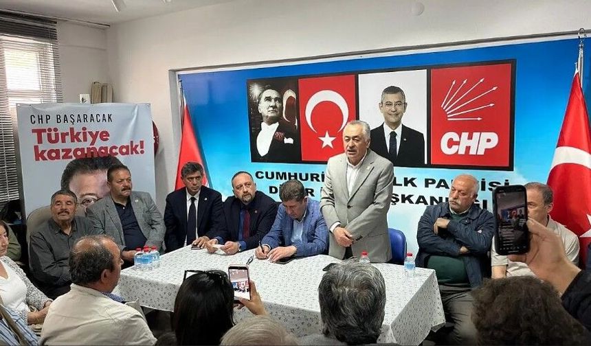 CHP, Dinar'da Toplandı: Veysel Topçu'ya Eleştiri