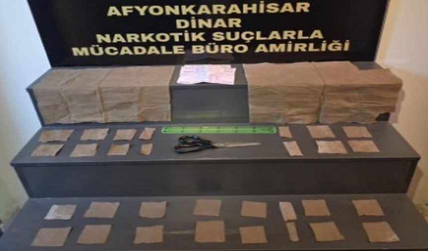 Dinar Polisinden Uyuşturucu Operasyonu