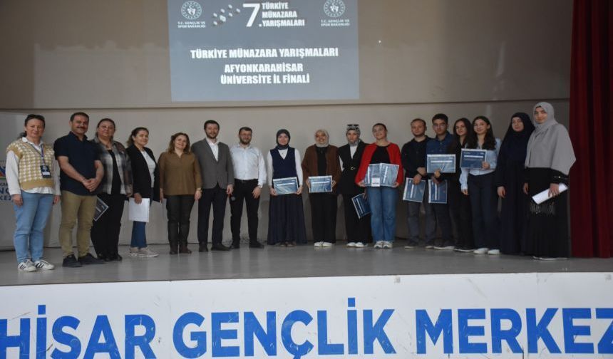Münazara Ligi Afyonkarahisar İl Finali Tamamlandı