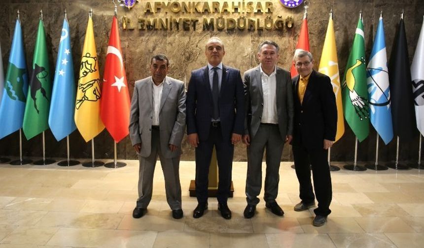 Cansuyu Derneği Heyetinden İl Emniyet Müdürü Ahmet Birtan Erol’a Ziyaret