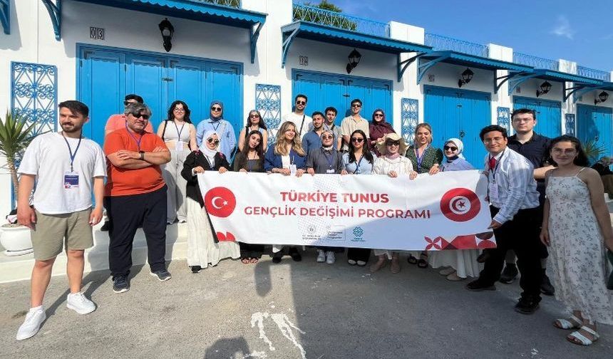 İlimizden 3 Gencimiz Tunus Gezisine Katıldı