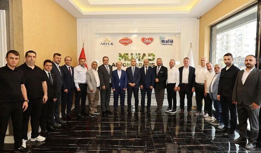 Vali Aktaş, MÜSİAD’ı ziyaret etti