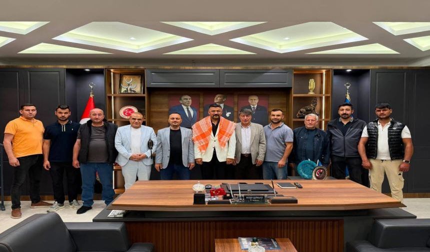 Yörüklerden Ülkü Ocakları’na iade-i ziyaret