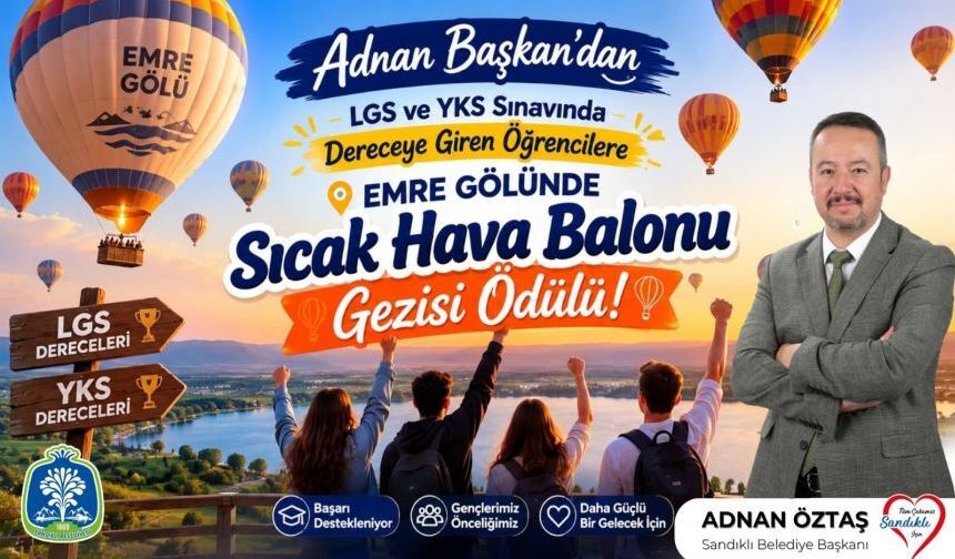 Başkan Öztaş’tan LGS ve YKS’de Dereceye Giren Öğrencilerimize Büyük Ödül!