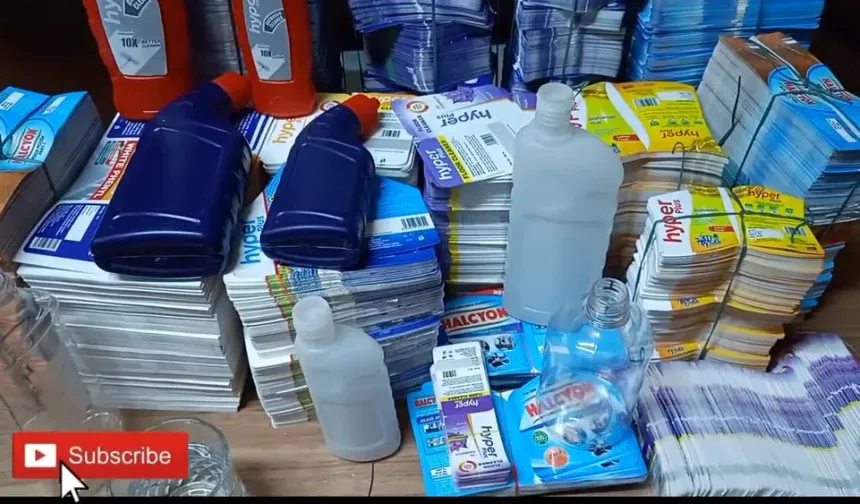 Polis 5 Milyon TL Değerinde Taklit Ürün Ele Geçirdi